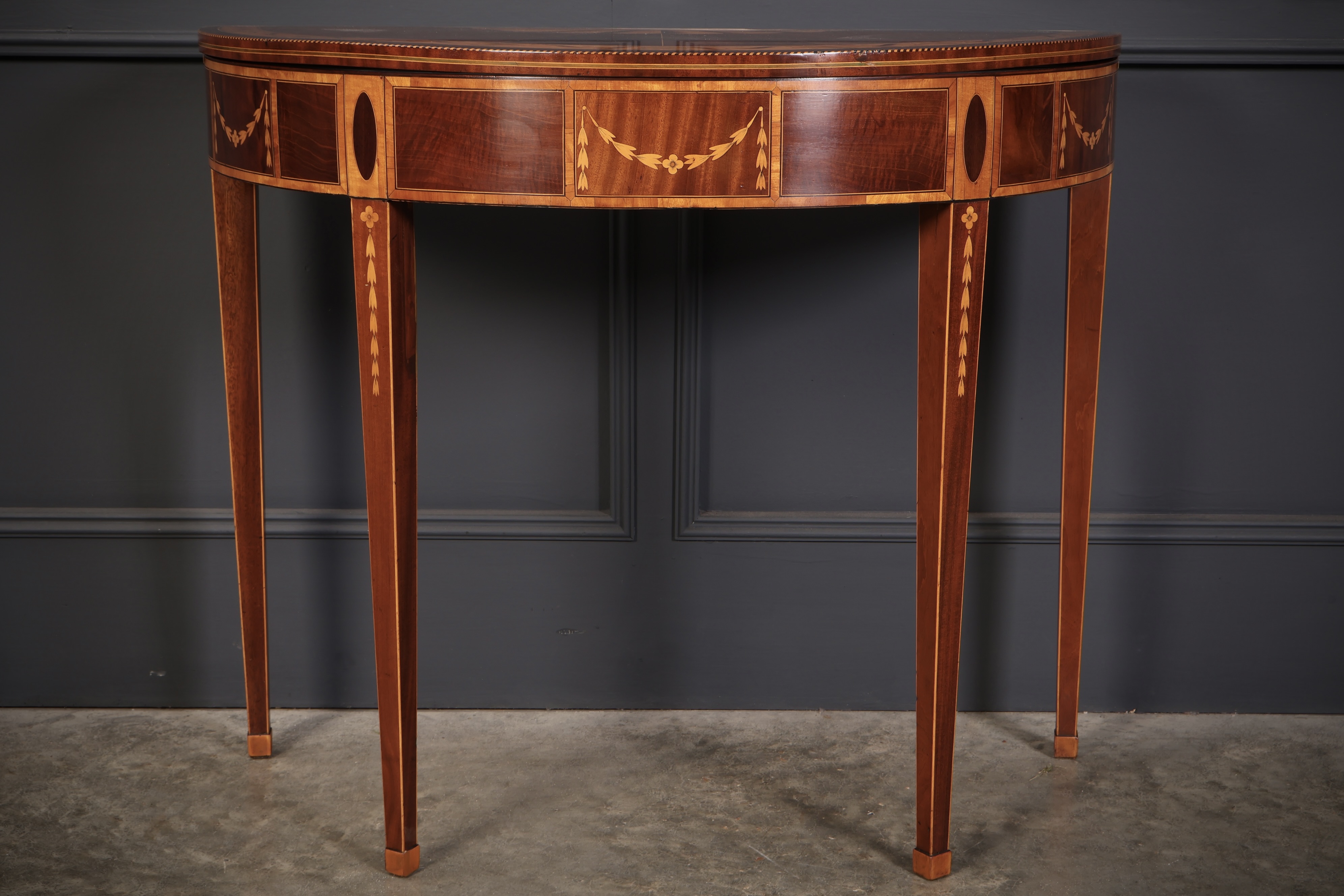 Rare 18th Century Marquetry Inlaid Tea Table - Image 7
